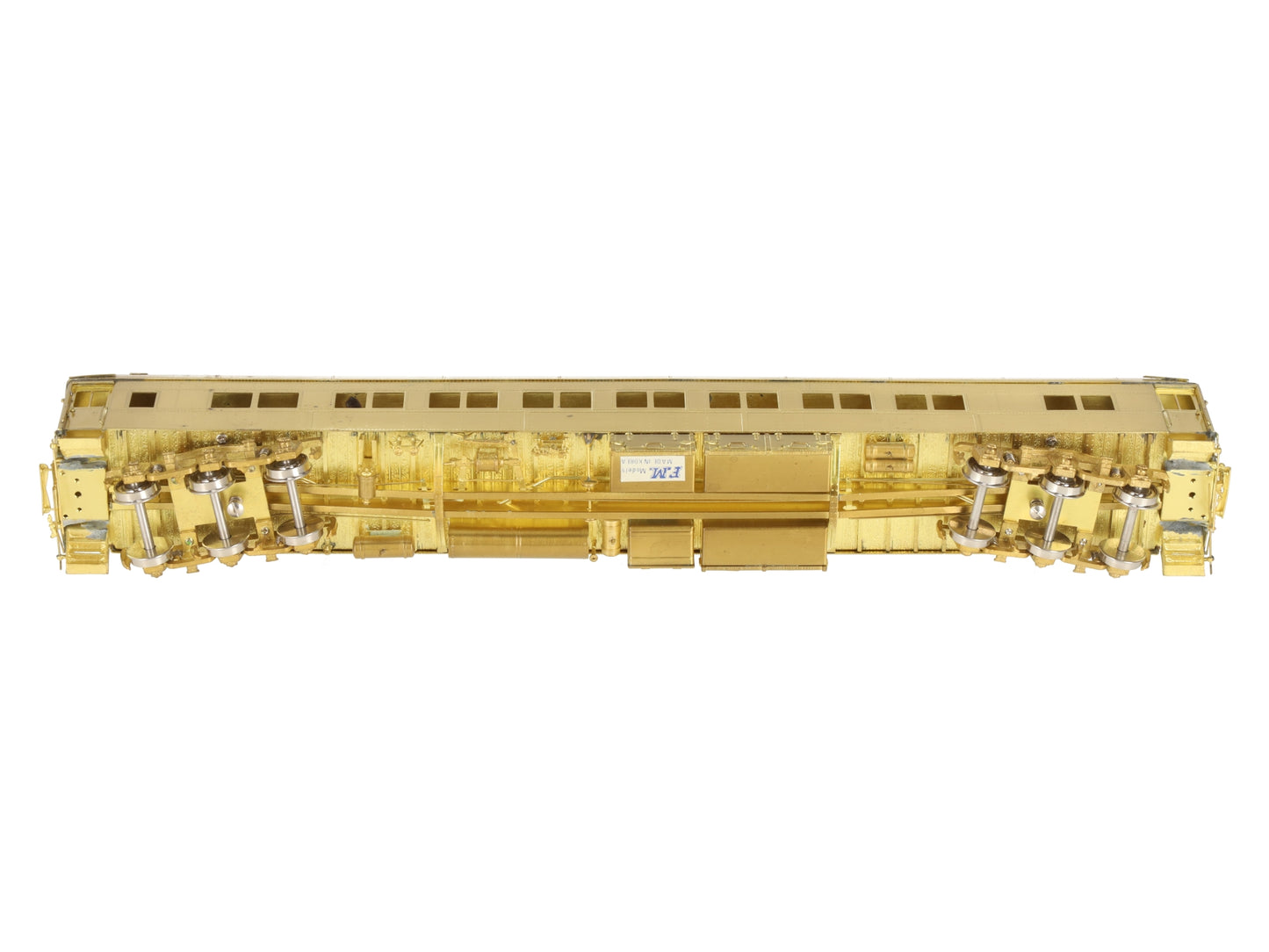Oriental Limited 0012 HO BRASS Heavyweight Great Northern Coach -Unpainted EX/Box
