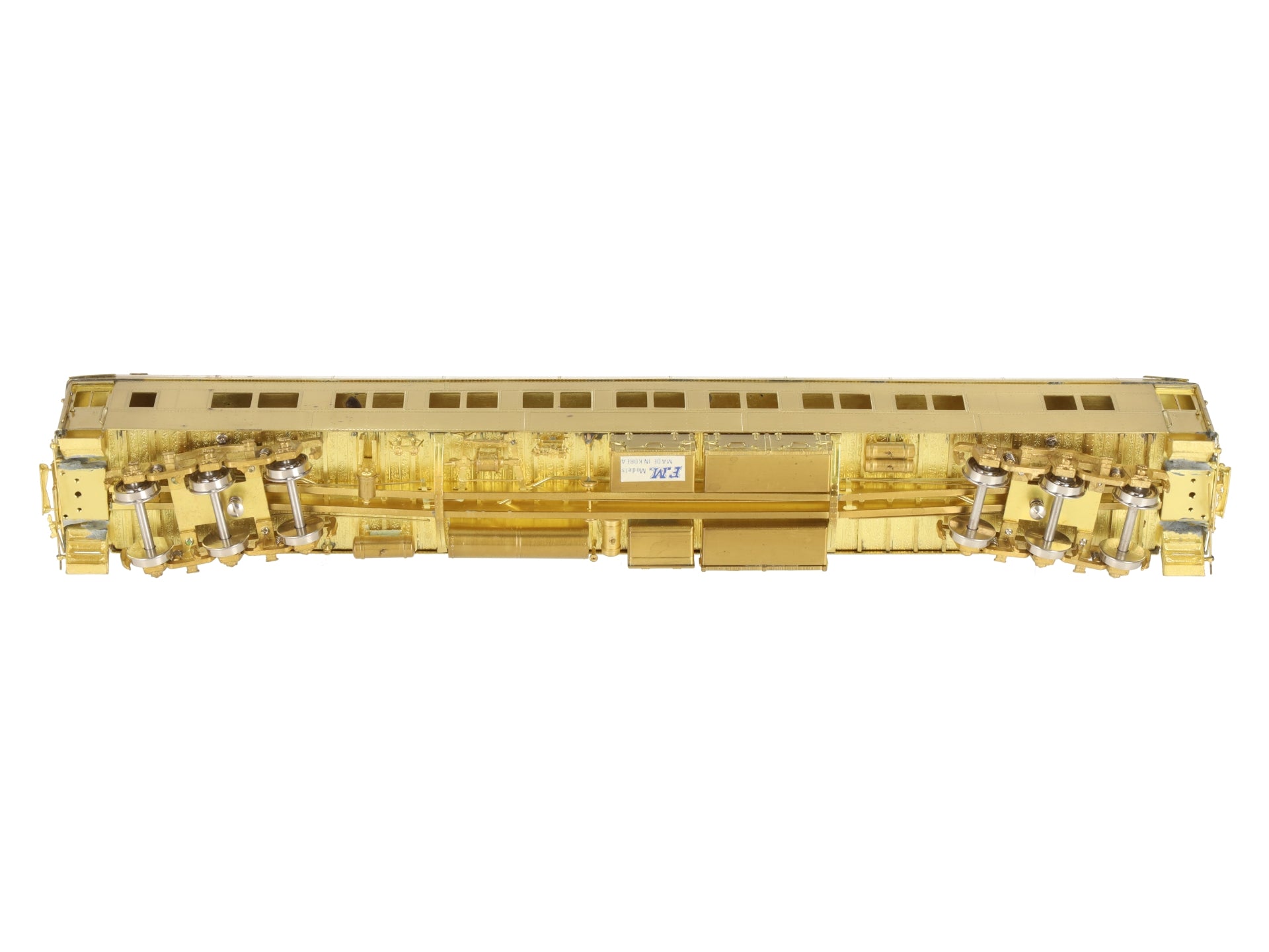 Oriental Limited 0012 HO BRASS Heavyweight Great Northern Coach -Unpainted EX/Box