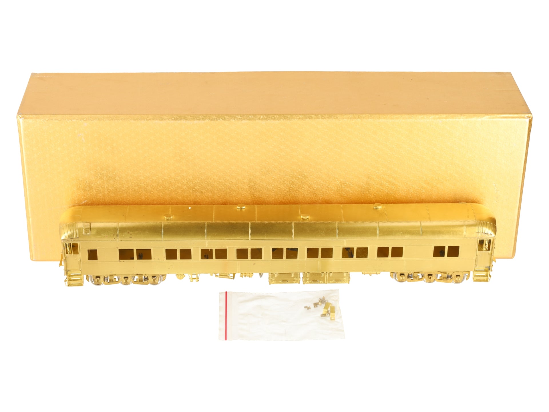 Oriental Limited 0012 HO BRASS Heavyweight Great Northern Coach -Unpainted EX/Box