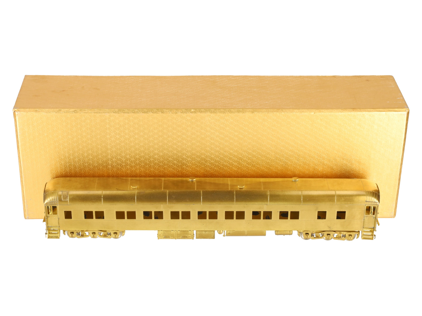 Oriental Limited 0012 HO BRASS Heavyweight Great Northern Coach -Unpainted EX/Box