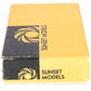 Sunset Models 9000 HO Scale BRASS UP 4-12-2 Steam Locomotive & Tender- Unpainted EX/Box