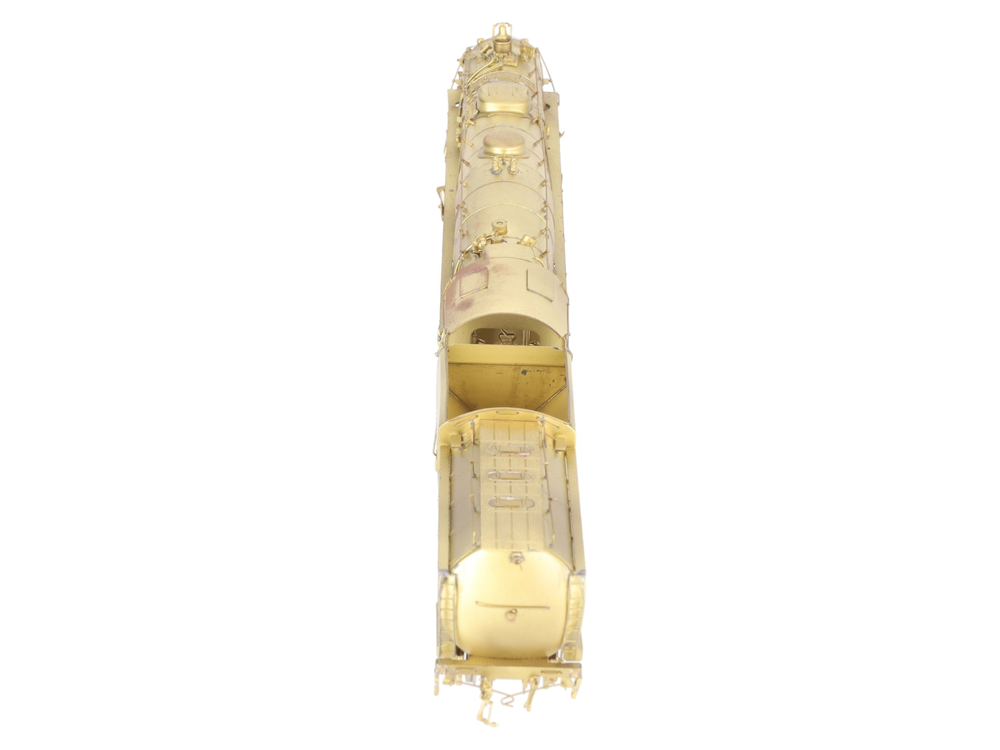 Sunset Models 9000 HO Scale BRASS UP 4-12-2 Steam Locomotive & Tender- Unpainted EX/Box