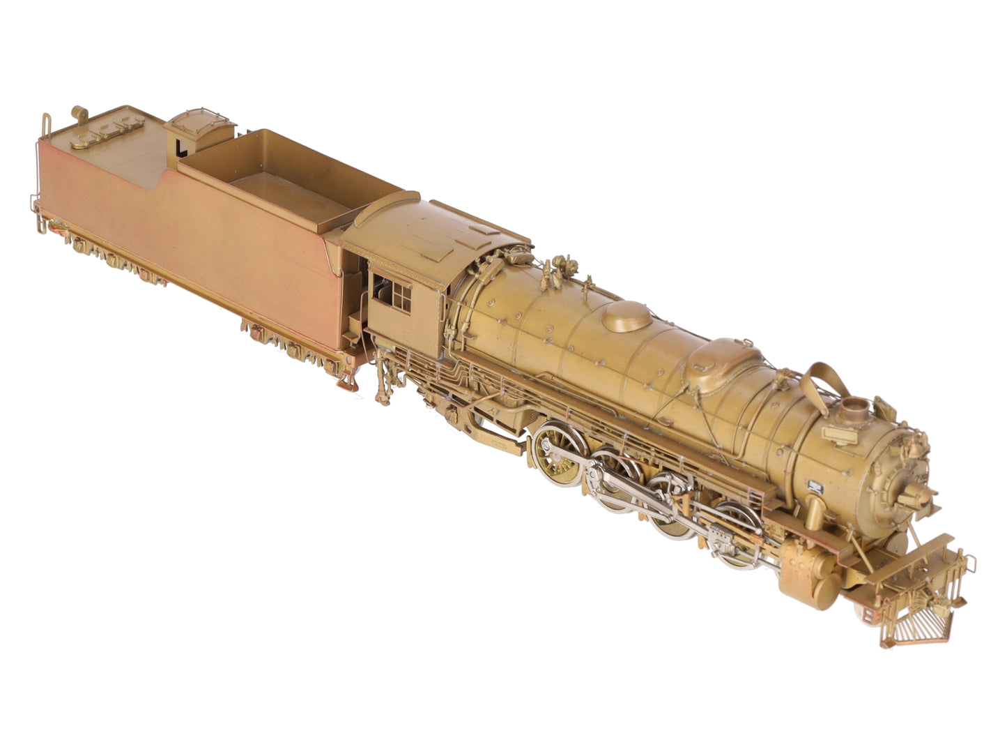 Custom NJ Brass ST-298 HO BRASS D&RG Class M-78 4-8-2 Steam Loco & Tender- Unptd EX/Box