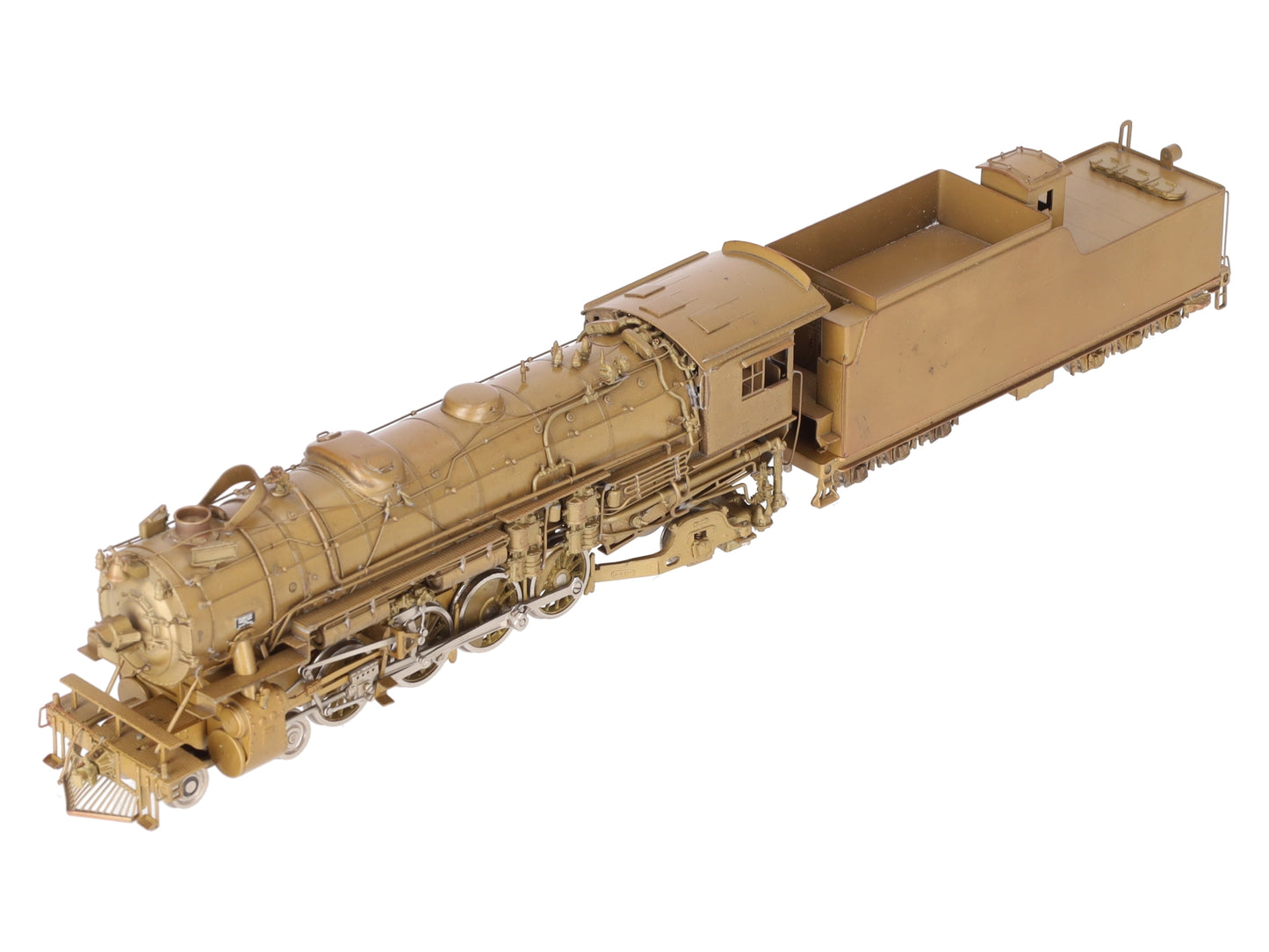 Custom NJ Brass ST-298 HO BRASS D&RG Class M-78 4-8-2 Steam Loco & Tender- Unptd EX/Box