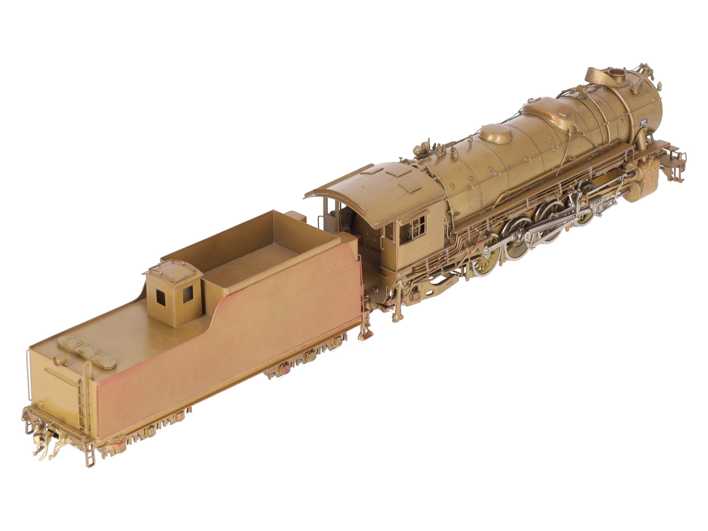 Custom NJ Brass ST-298 HO BRASS D&RG Class M-78 4-8-2 Steam Loco & Tender- Unptd EX/Box