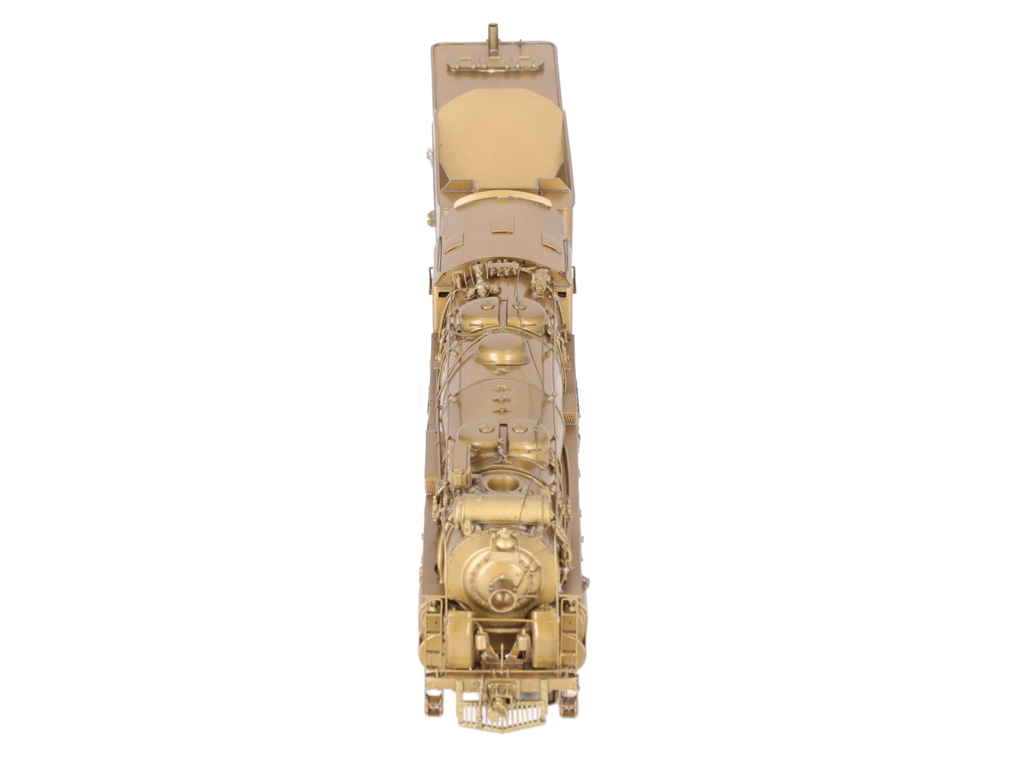 Custom NJ Brass ST985 HO BRASS B&M S-1 [Coffin] 2-10-2 Steam Loco w/ Tender- U/P EX/Box