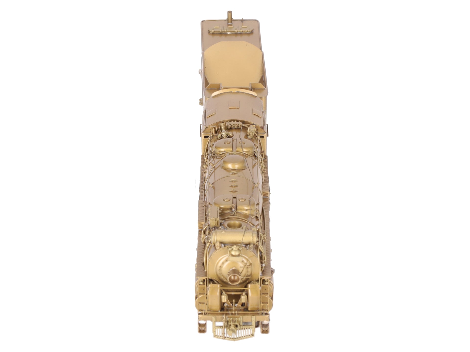 Custom NJ Brass ST985 HO BRASS B&M S-1 [Coffin] 2-10-2 Steam Loco w/ Tender- U/P EX/Box