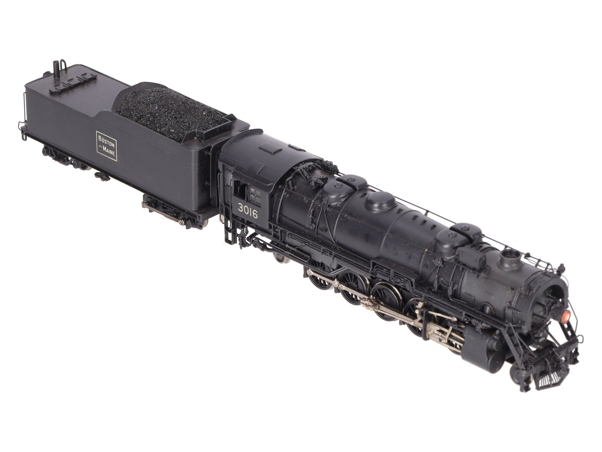 Custom NJ Brass ST895C HO BRASS B&M S-1 [Coffin] 2-10-2 Loco w/ Tender- Painted/Box