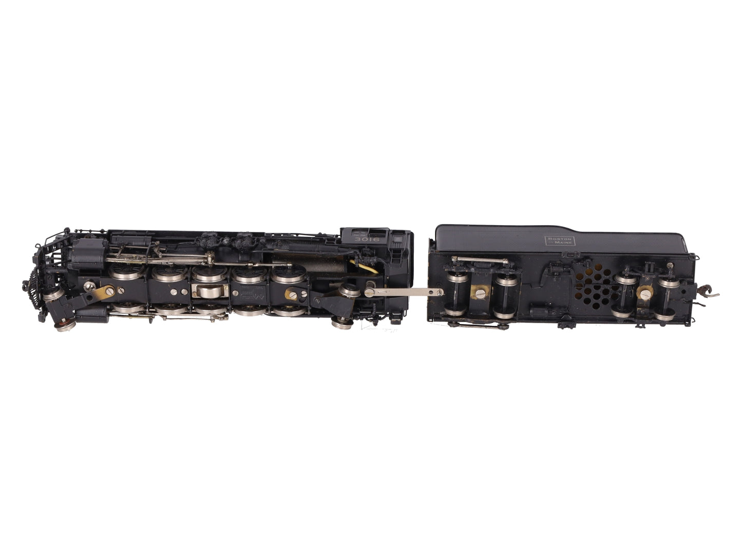 Custom NJ Brass ST895C HO BRASS B&M S-1 [Coffin] 2-10-2 Loco w/ Tender- Painted/Box