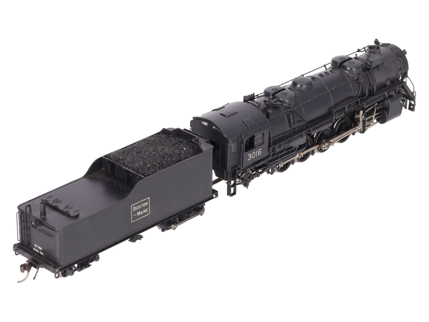 Custom NJ Brass ST895C HO BRASS B&M S-1 [Coffin] 2-10-2 Loco w/ Tender- Painted/Box