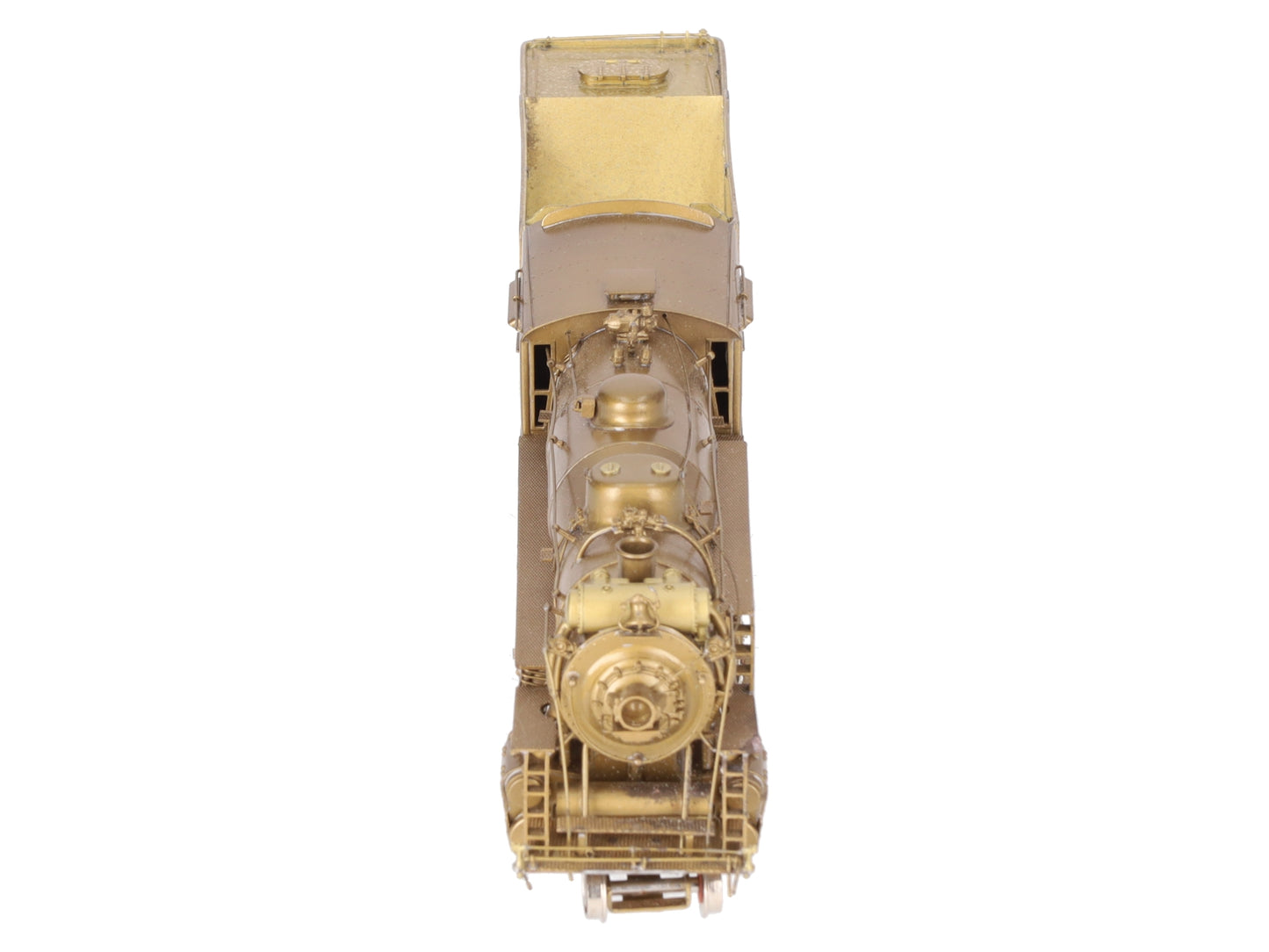 Custom NJ Brass 933C HO BRASS CV M-3a 2-8-0 Steam Locomotive- Unpainted EX/Box