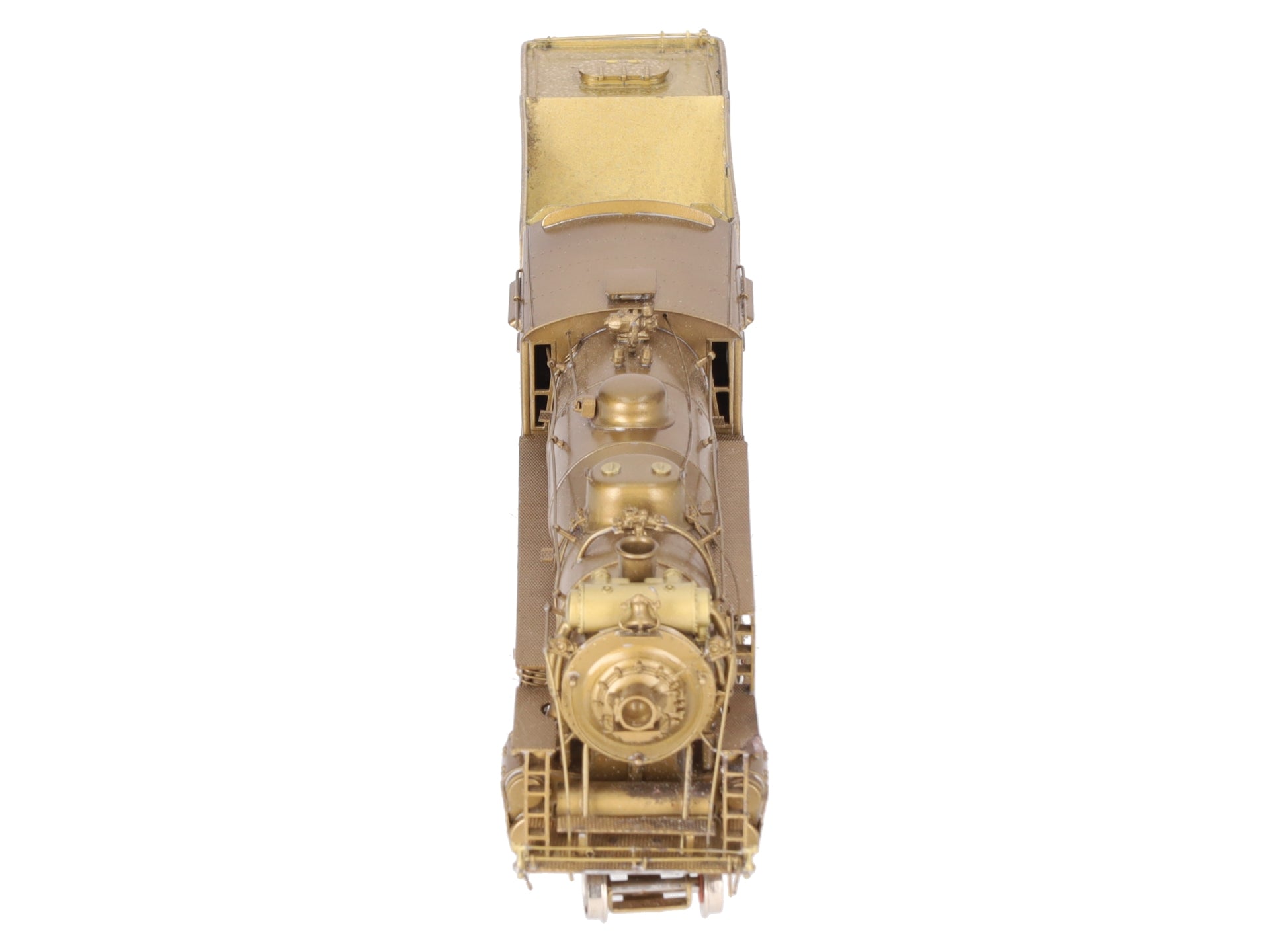 Custom NJ Brass 933C HO BRASS CV M-3a 2-8-0 Steam Locomotive- Unpainted EX/Box