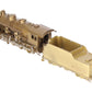 Custom NJ Brass 933C HO BRASS CV M-3a 2-8-0 Steam Locomotive- Unpainted EX/Box