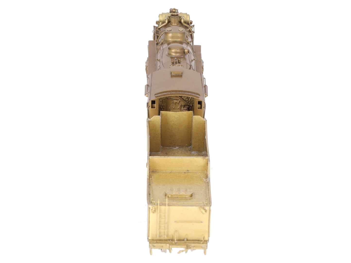 Custom NJ Brass 933C HO BRASS CV M-3a 2-8-0 Steam Locomotive- Unpainted EX/Box