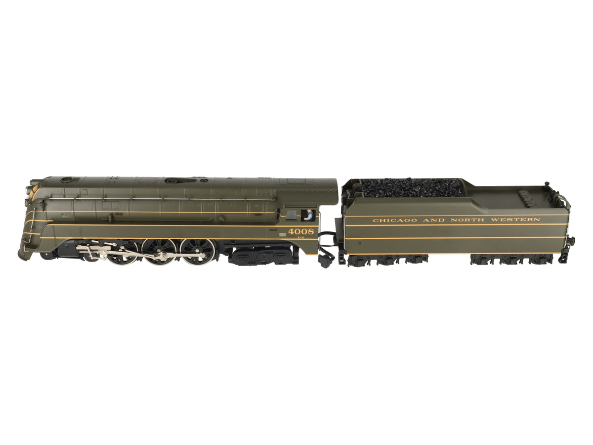 MTH 20-3034-1 O CNW 4-6-4 E-4 Hudson Steam Locomotive & Tender w/PS1 #4008 LN/Box