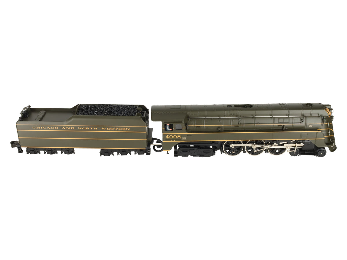 MTH 20-3034-1 O CNW 4-6-4 E-4 Hudson Steam Locomotive & Tender w/PS1 #4008 LN/Box