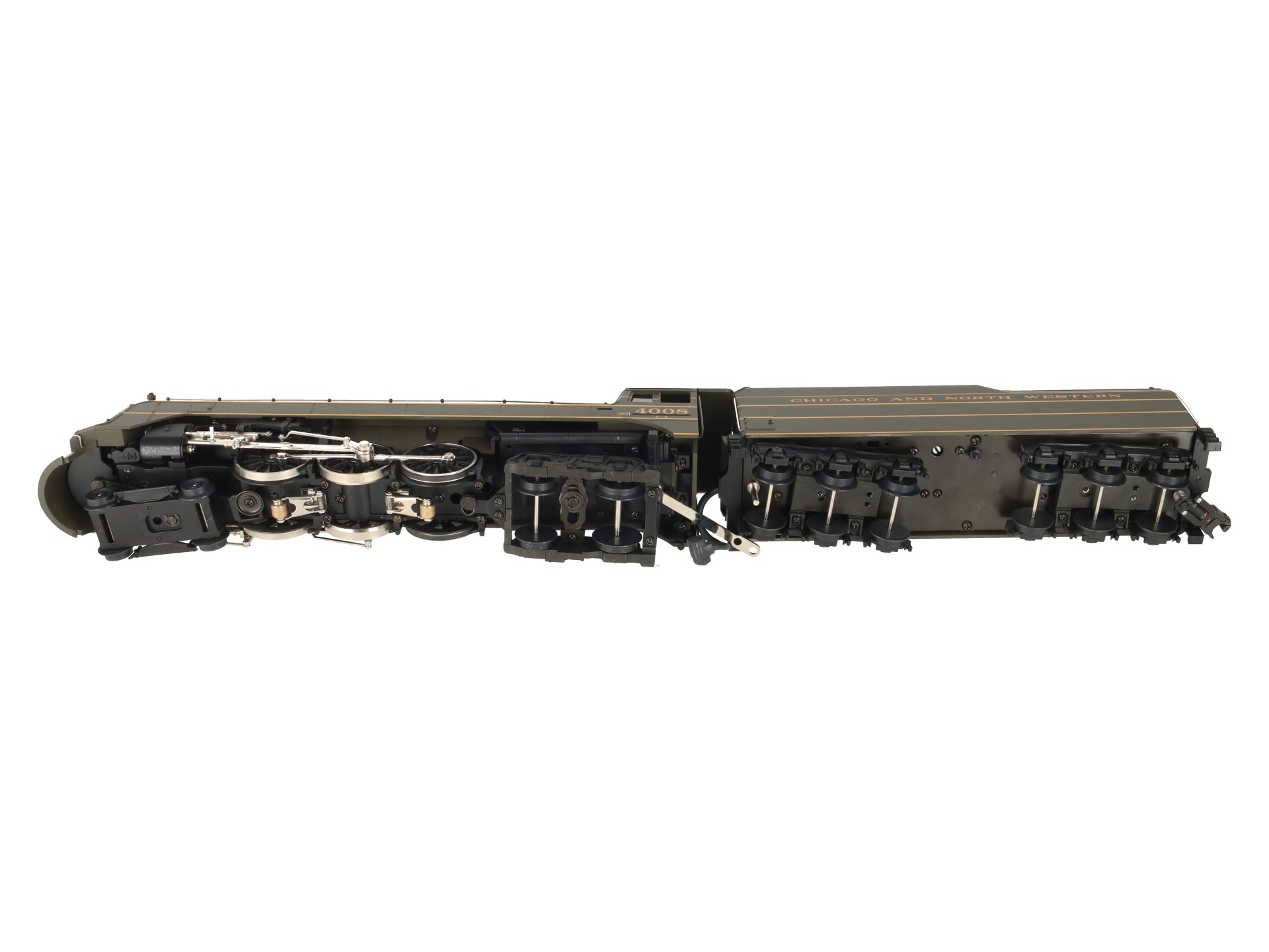 MTH 20-3034-1 O CNW 4-6-4 E-4 Hudson Steam Locomotive & Tender w/PS1 #4008 LN/Box