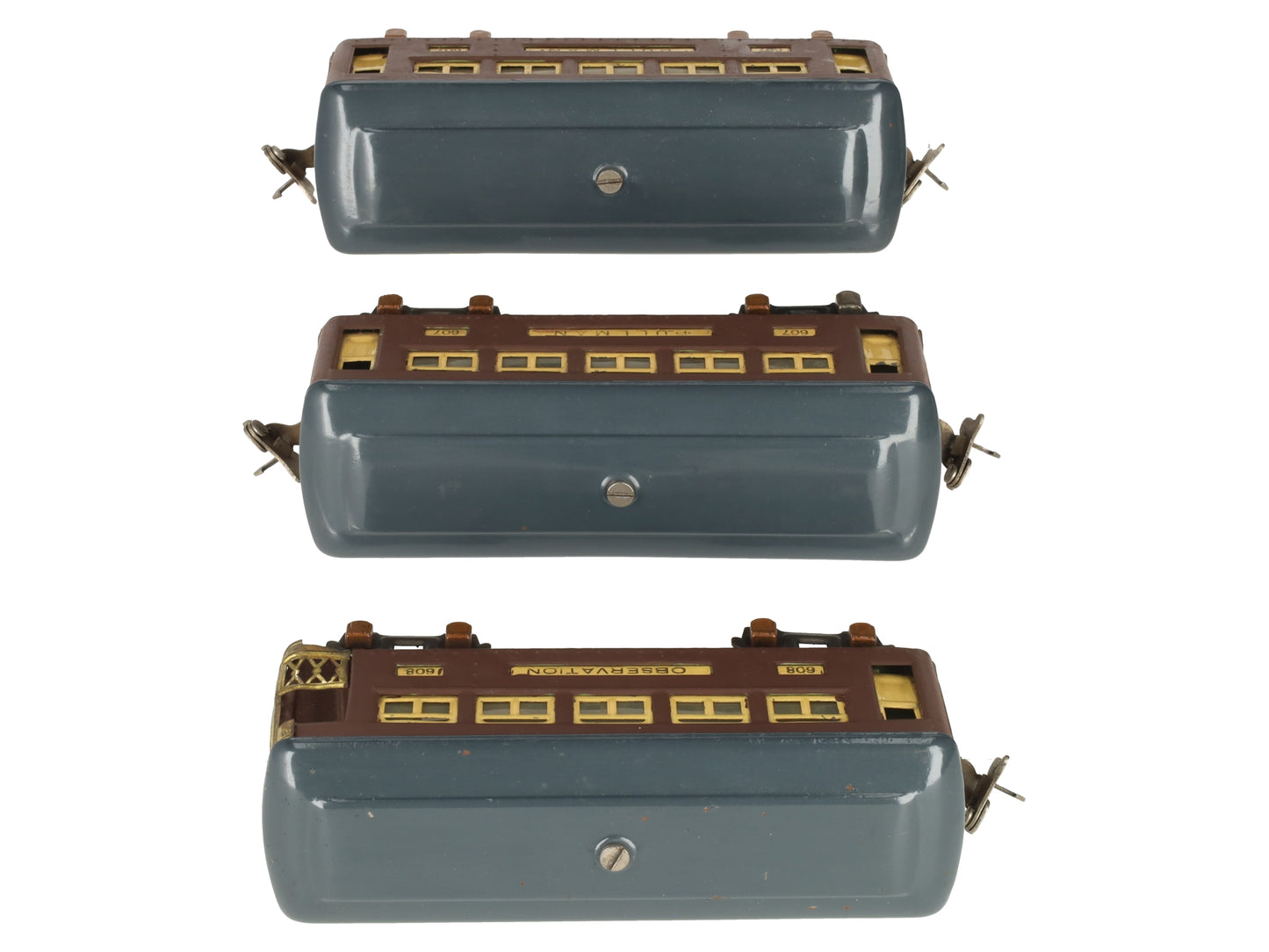 Lionel 607/608 Vintage O Custom Lionel Lines Pullman & Observation Car [3]