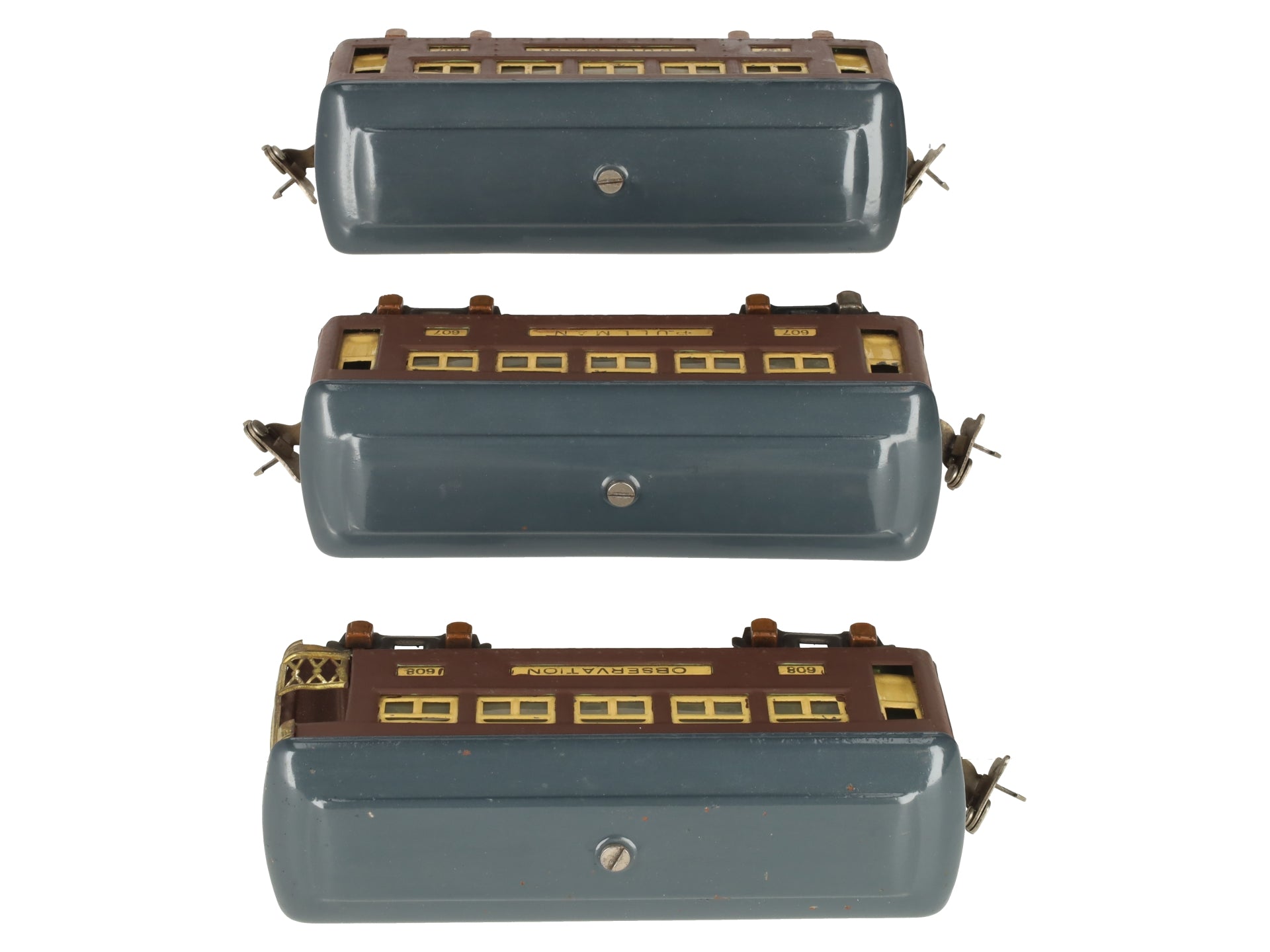 Lionel 607/608 Vintage O Custom Lionel Lines Pullman & Observation Car [3]