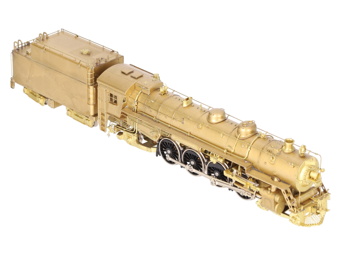 Van Hobbies HO BRASS CNR U-1-d 4-8-2 Steam Locomotive w/ Tender - Unpainted EX/Box