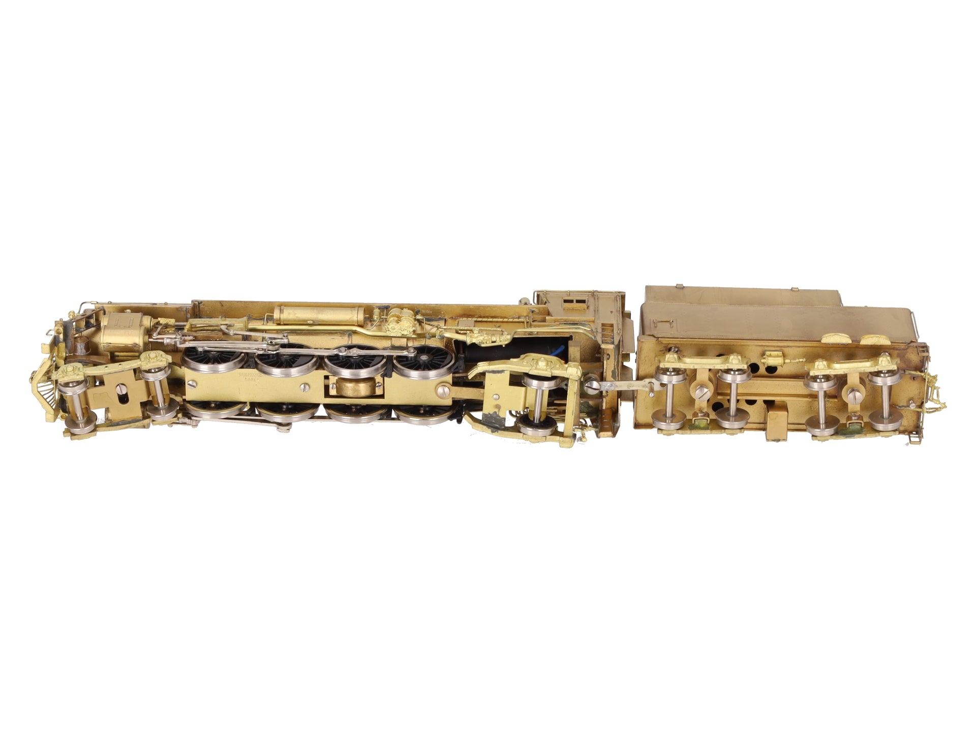 Van Hobbies HO BRASS CNR U-1-d 4-8-2 Steam Locomotive w/ Tender - Unpainted EX/Box