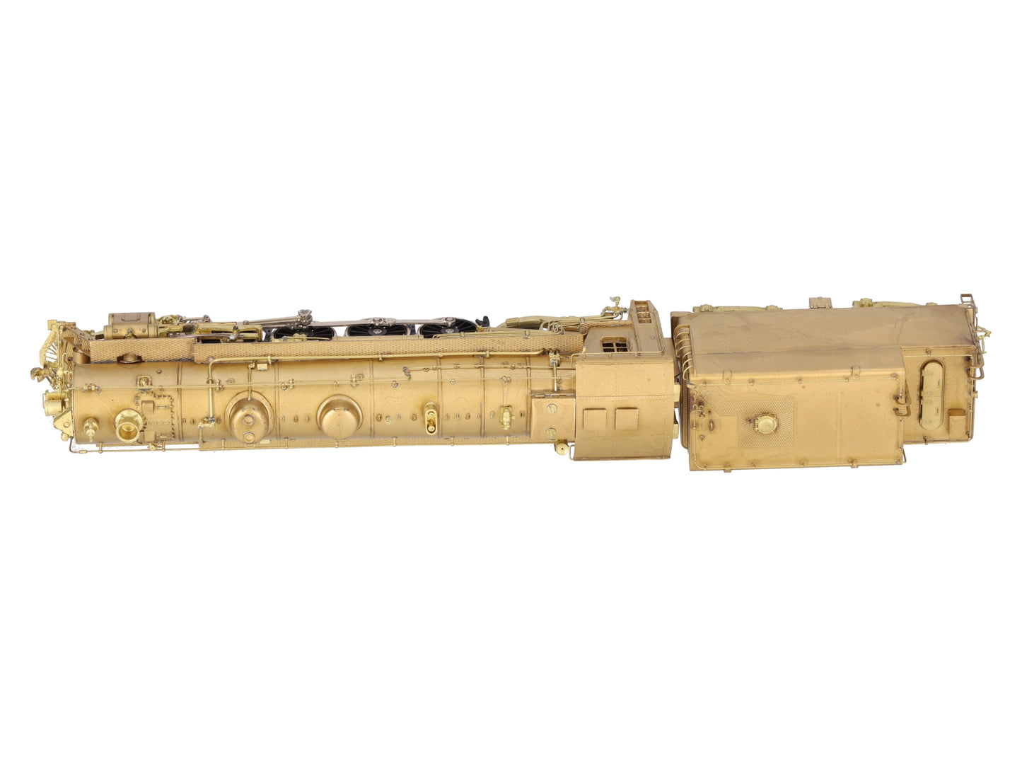 Van Hobbies HO BRASS CNR U-1-d 4-8-2 Steam Locomotive w/ Tender - Unpainted EX/Box