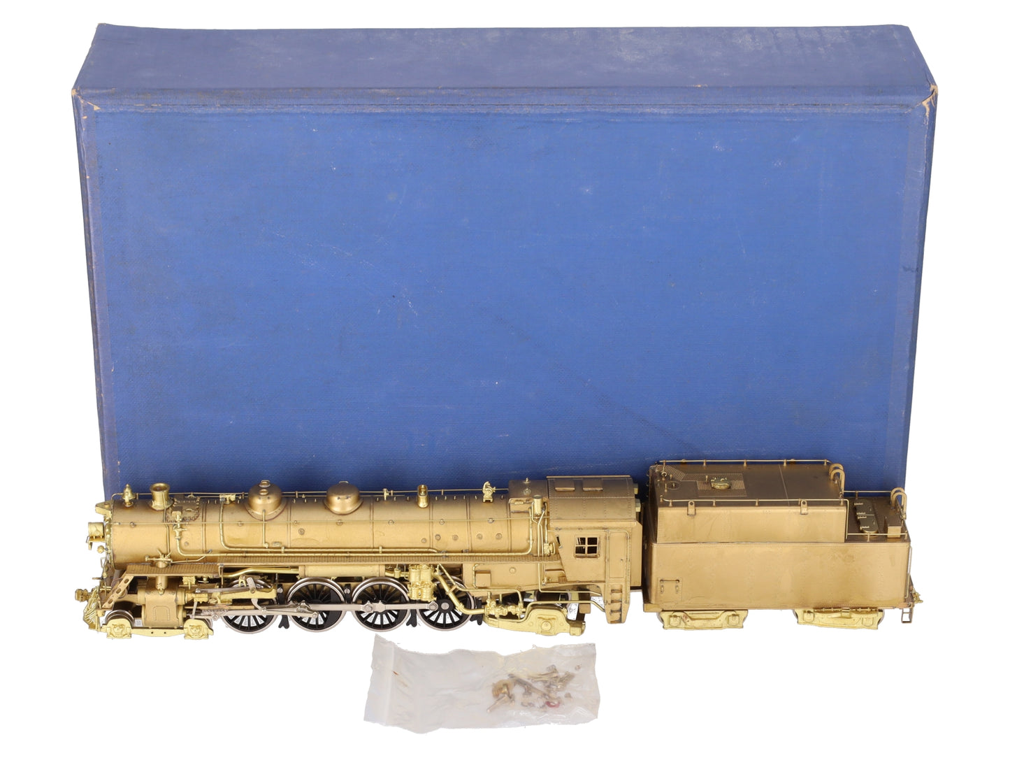 Van Hobbies HO BRASS CNR U-1-d 4-8-2 Steam Locomotive w/ Tender - Unpainted EX/Box