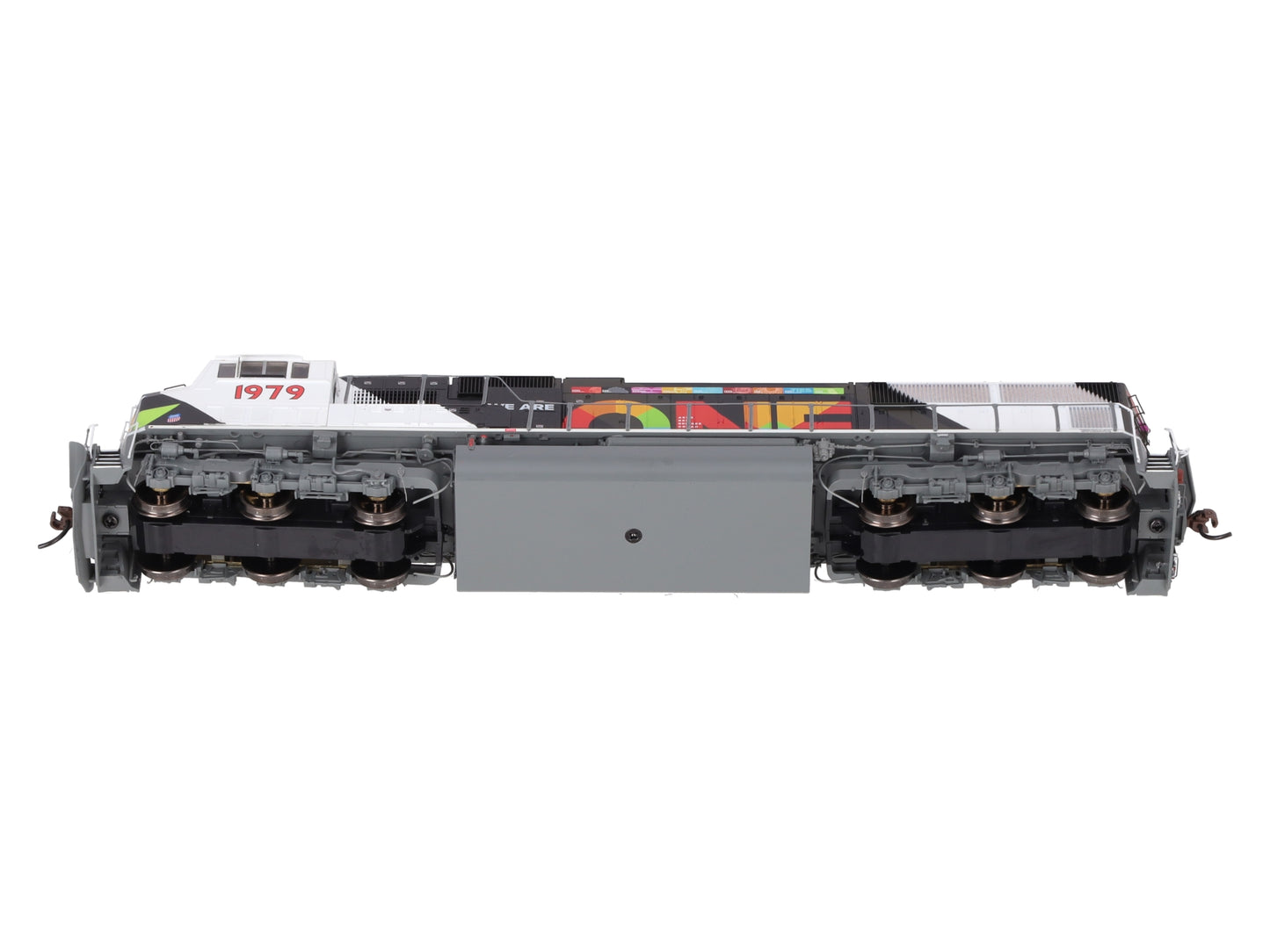 Athearn G75718 HO Scale Union Pacific "We are One" SD70M Diesel Locomotive #1979 EX/Box