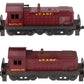 Marx 1998 Vintage O Gauge AT&SF Alco S-3 Diesel Switcher & Dummy Unit (Set of 2) VG