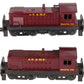 Marx 1998 Vintage O Gauge AT&SF Alco S-3 Diesel Switcher & Dummy Unit (Set of 2) VG