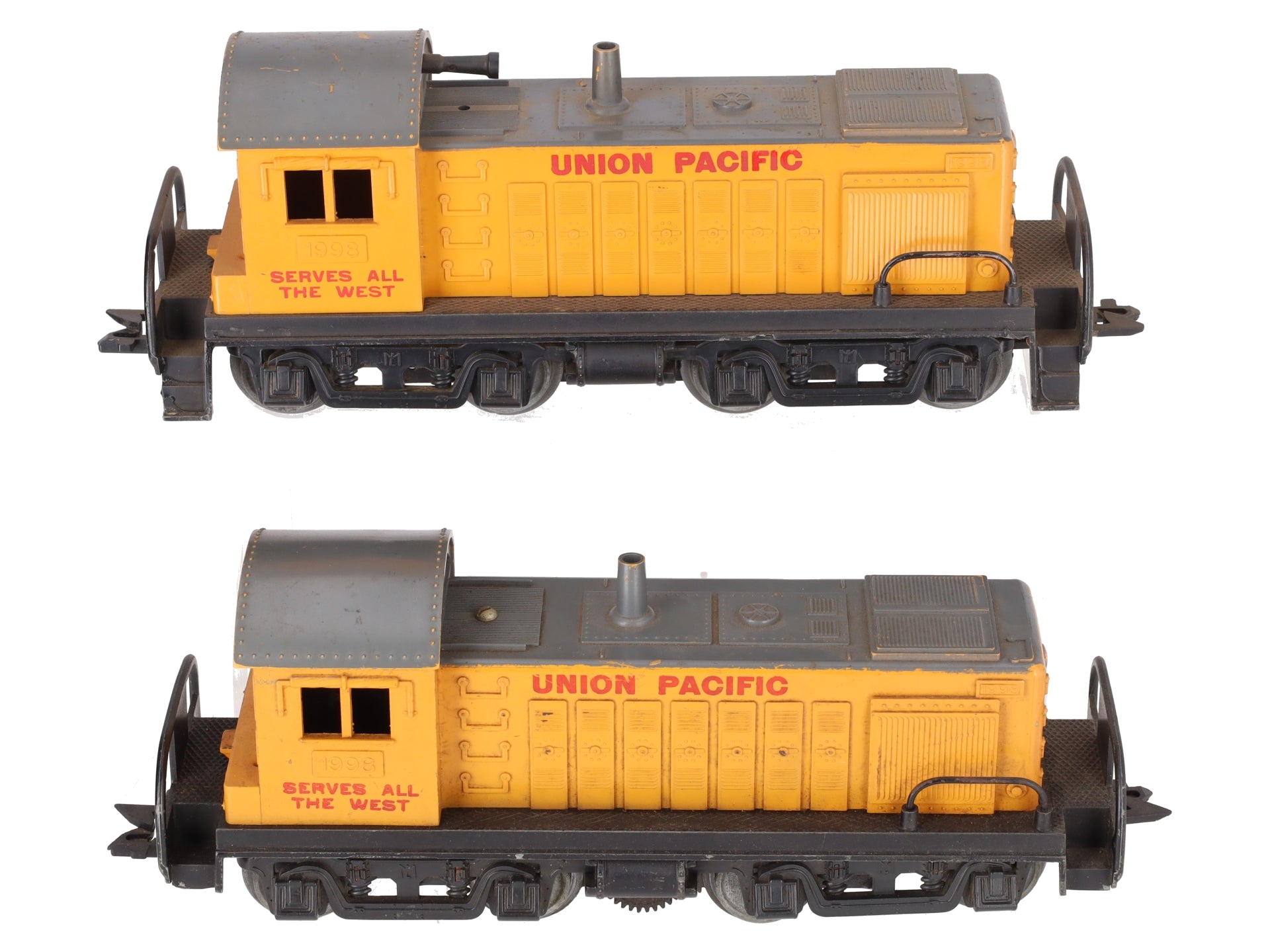 Marx 1998 Vintage O Gauge Union Pacific Alco S-3 Switcher Diesel & Dummy Unit VG