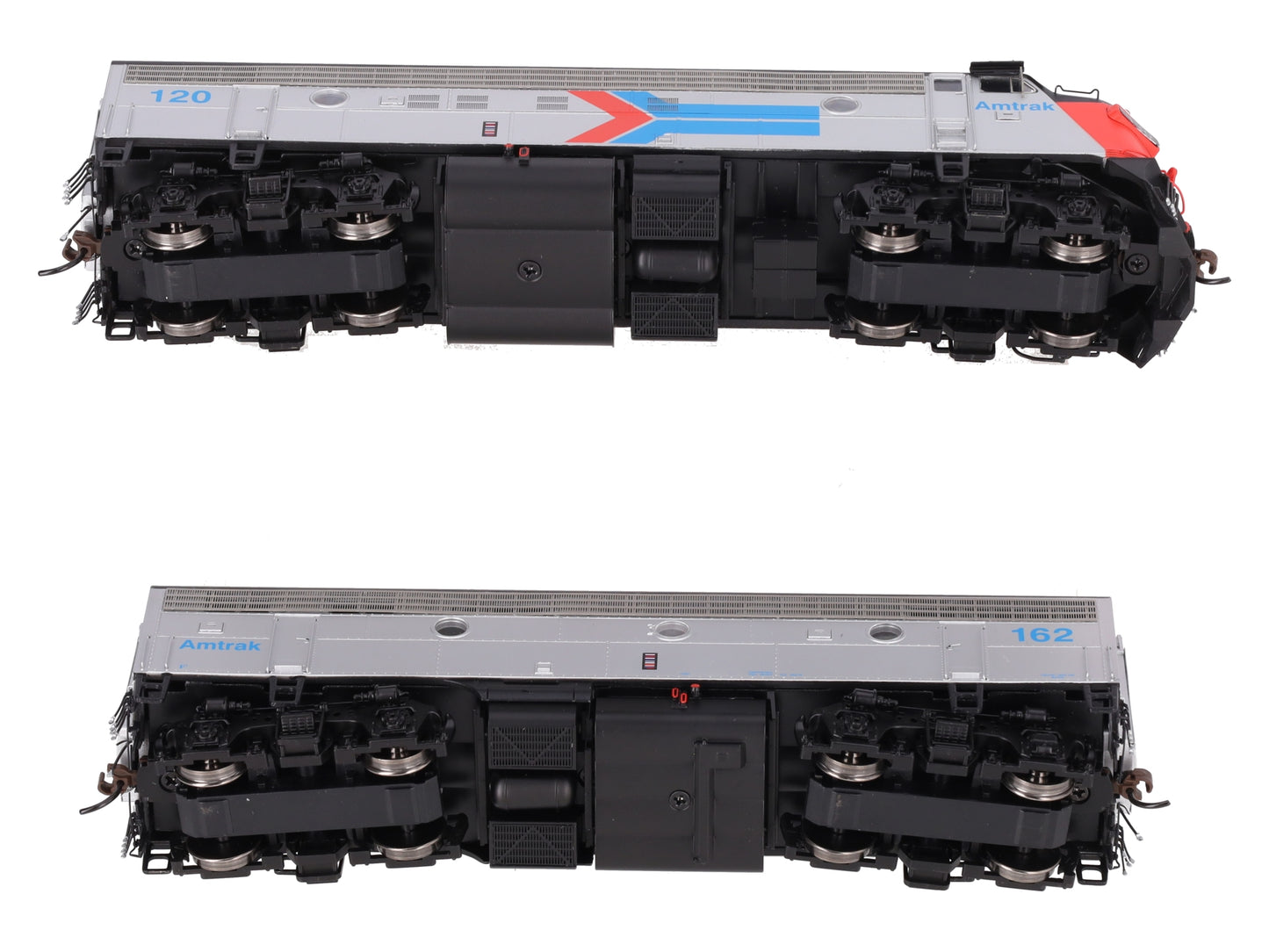 Athearn ATHG19594 HO Scale Amtrak FP7/F7B Diesel Locomotive (Set Of 2) EX/Box