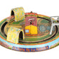 Marx Vintage Tin Litho "El Tren de la Alegria" Wind-up Toy VG