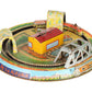 Marx Vintage Tin Litho "El Tren de la Alegria" Wind-up Toy VG