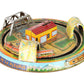 Marx Vintage Tin Litho "El Tren de la Alegria" Wind-up Toy VG