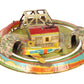 Marx Vintage Tin Litho "Honeymoon Express" Wind-up Toy/Box