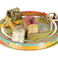 Marx Vintage Tin Litho "Honeymoon Express" Wind-up Toy/Box