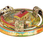 Marx Vintage Tin Litho "Honeymoon Express" Wind-up Toy/Box