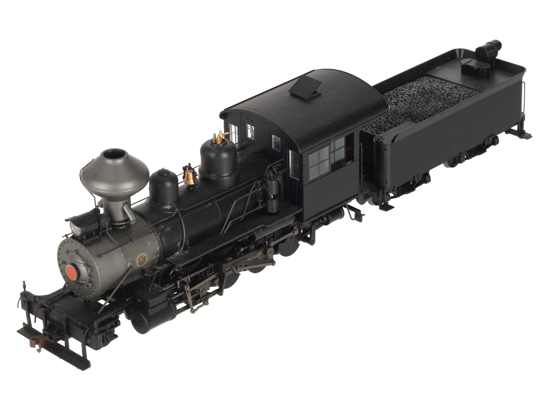 Bachmann 25999 On30 Painted & Unlettered 2-8-0 Steam Locomotive w/DCC VG/Box
