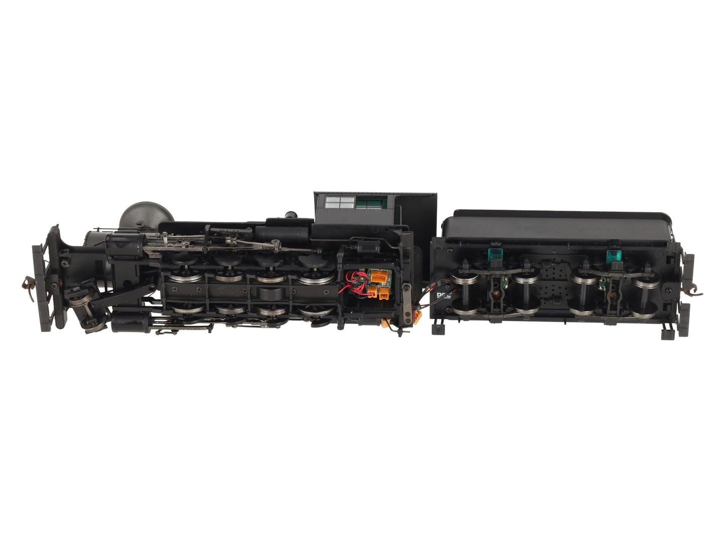 Bachmann 25999 On30 Painted & Unlettered 2-8-0 Steam Locomotive w/DCC VG/Box