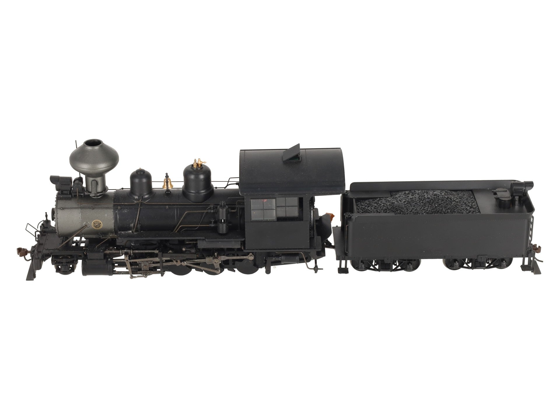 Bachmann 25999 On30 Painted & Unlettered 2-8-0 Steam Locomotive w/DCC VG/Box