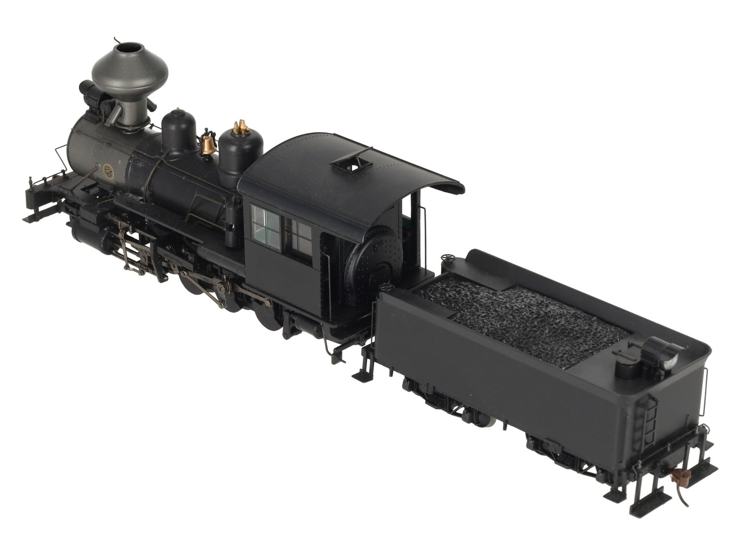 Bachmann 25999 On30 Painted & Unlettered 2-8-0 Steam Locomotive w/DCC VG/Box