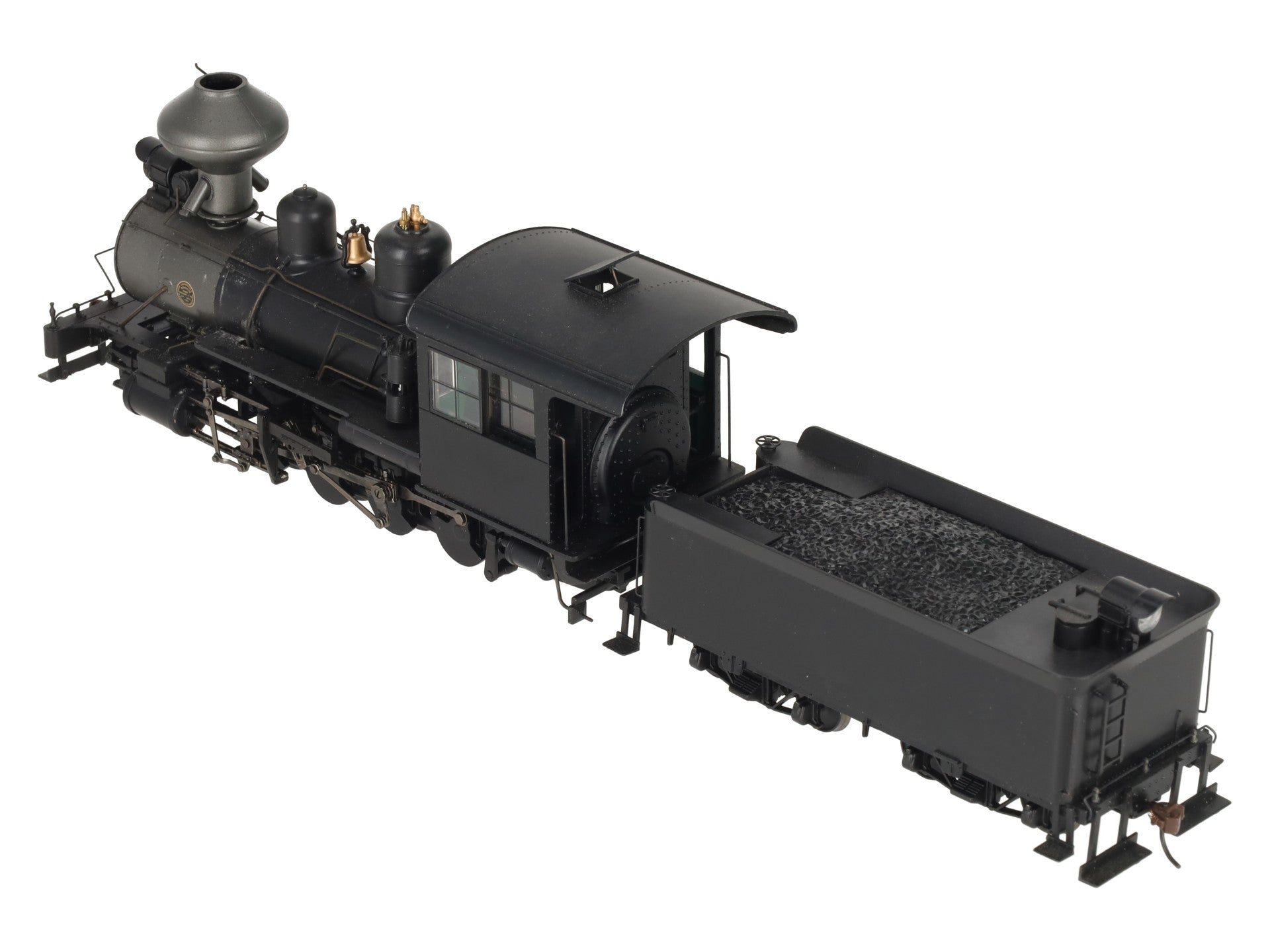 Bachmann 25999 On30 Painted & Unlettered 2-8-0 Steam Locomotive w/DCC VG/Box