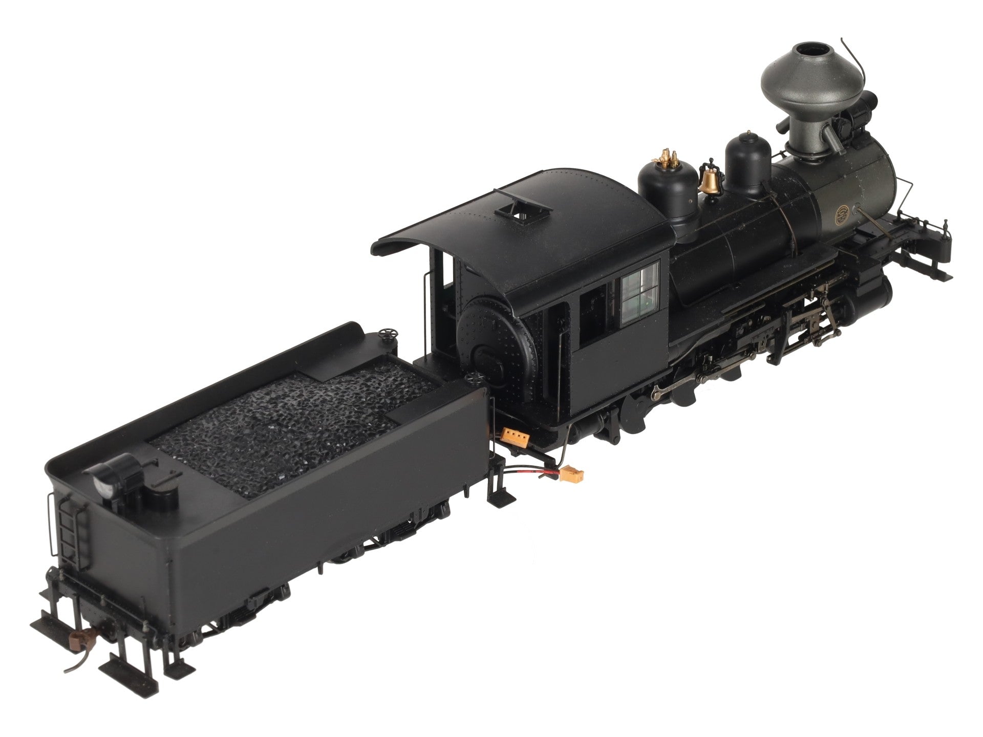 Bachmann 25999 On30 Painted & Unlettered 2-8-0 Steam Locomotive w/DCC VG/Box