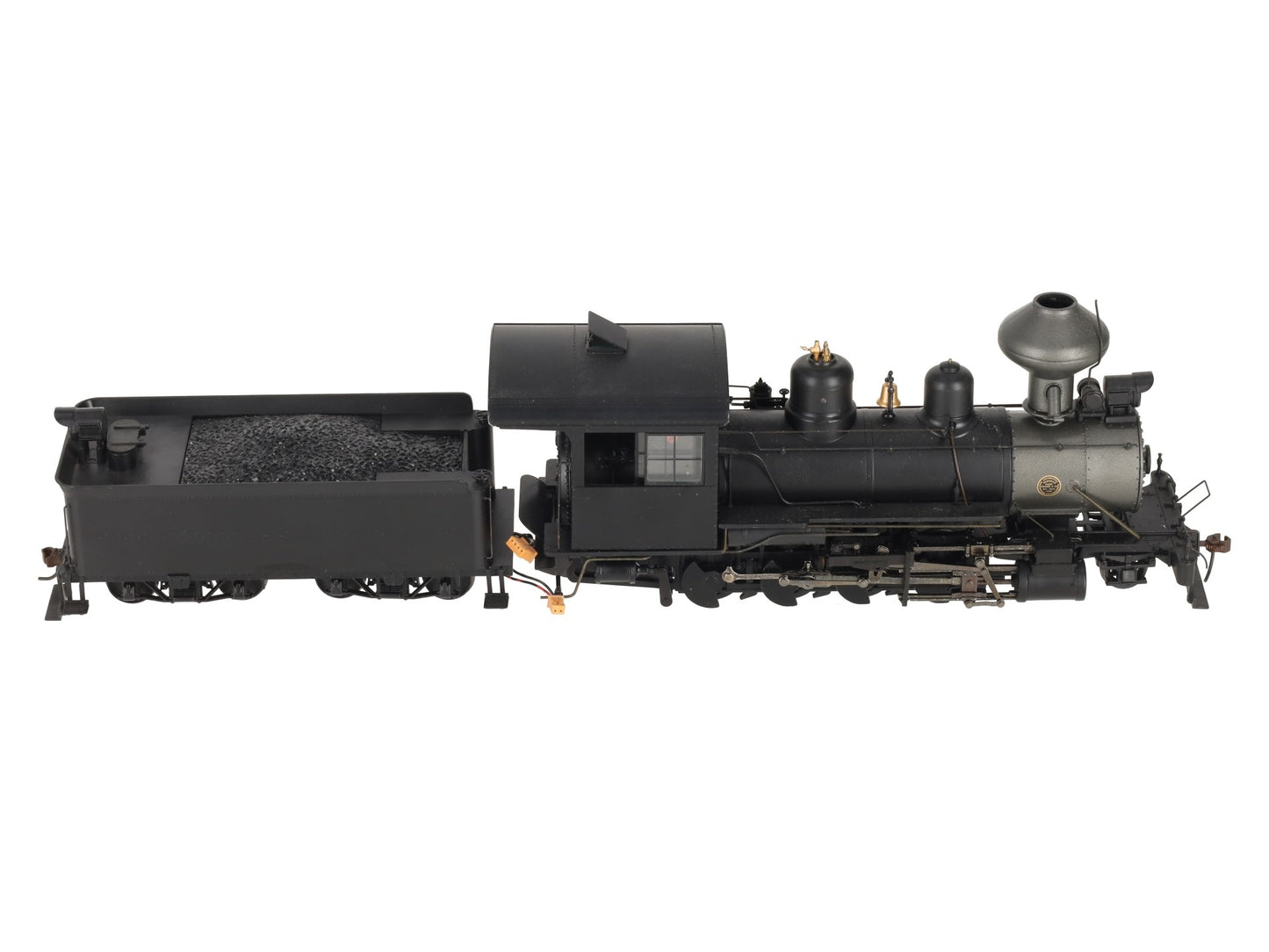 Bachmann 25999 On30 Painted & Unlettered 2-8-0 Steam Locomotive w/DCC VG/Box