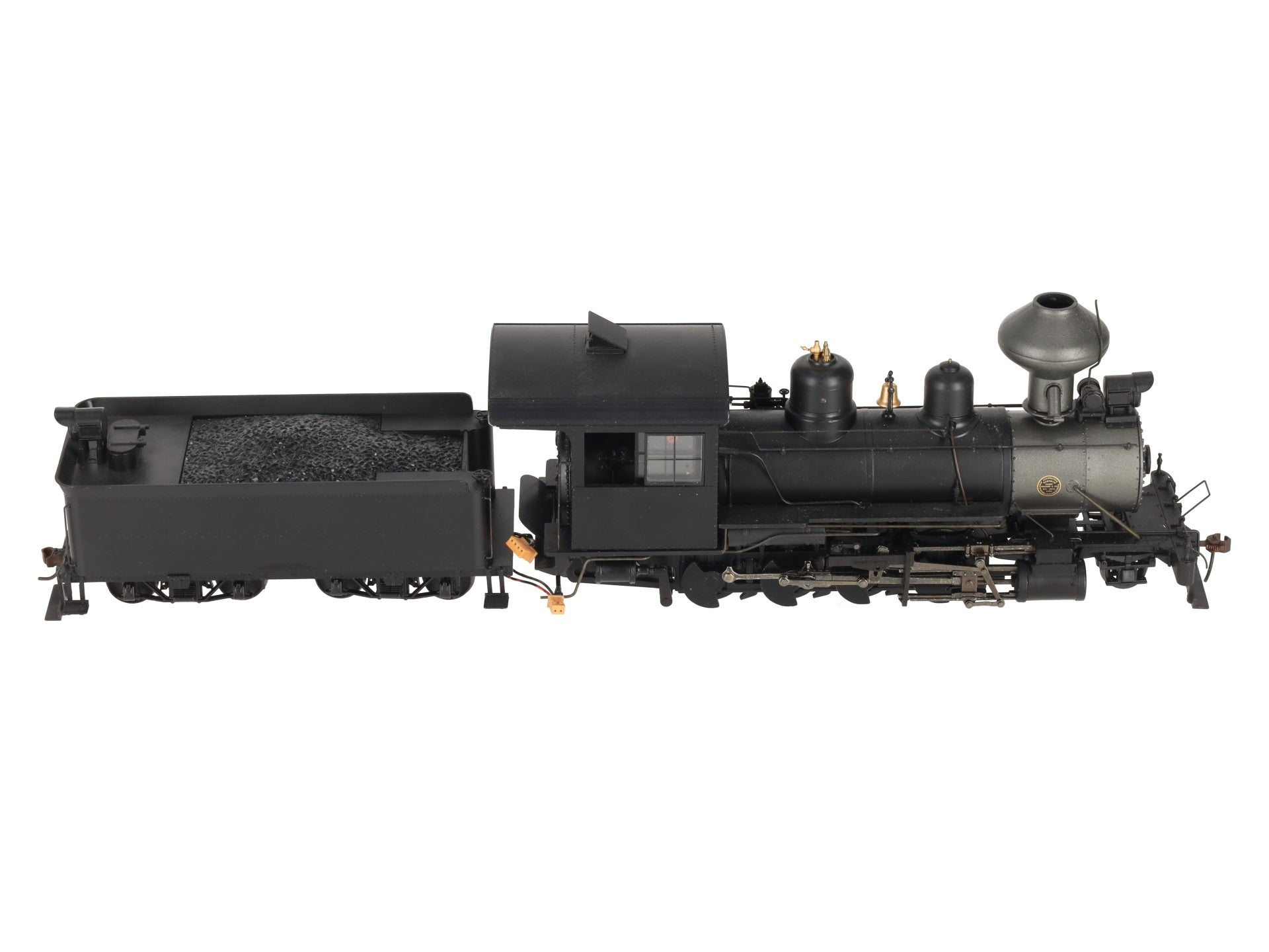 Bachmann 25999 On30 Painted & Unlettered 2-8-0 Steam Locomotive w/DCC VG/Box