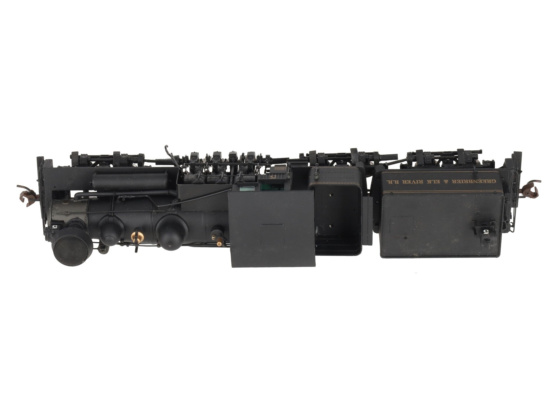 Bachmann 81903 HO Greenbrier & Elk River 80-Ton Wood Cab Three Truck Steam Shay EX/Box