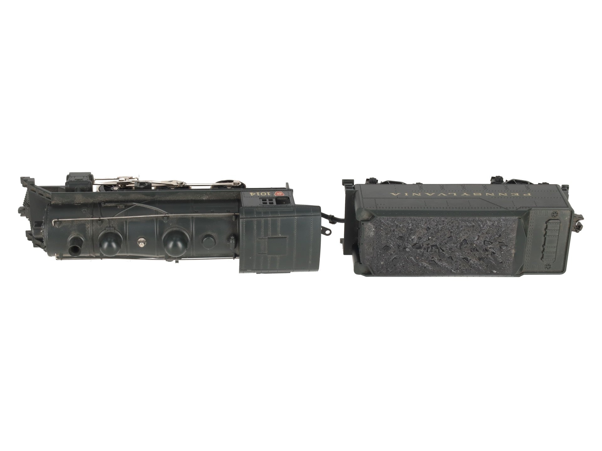 MTH 30-1148-1 Pennsylvania 2-6-0 Steam Engine And Tender w/PS1 #1014 EX/Box
