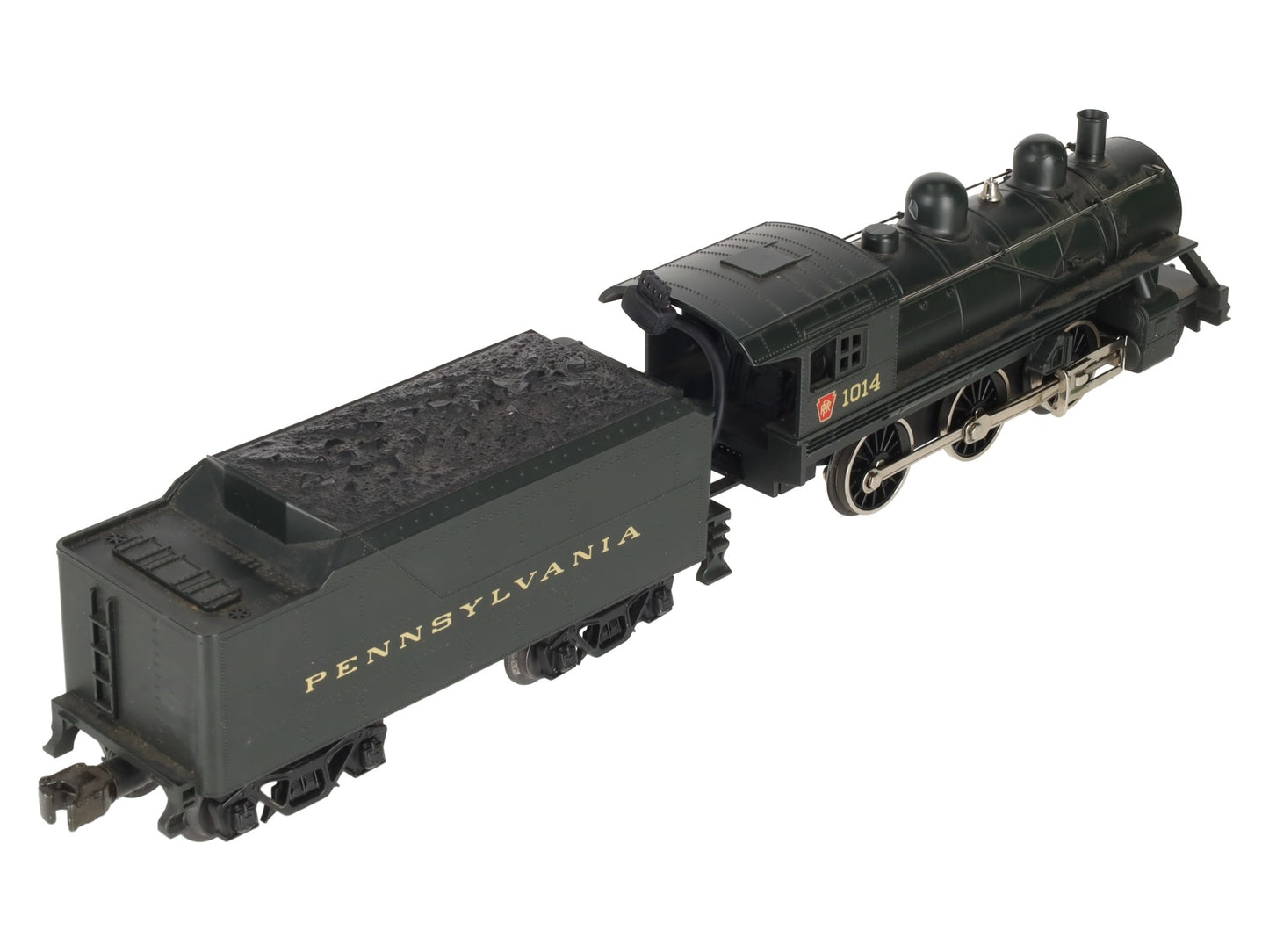 MTH 30-1148-1 Pennsylvania 2-6-0 Steam Engine And Tender w/PS1 #1014 EX/Box