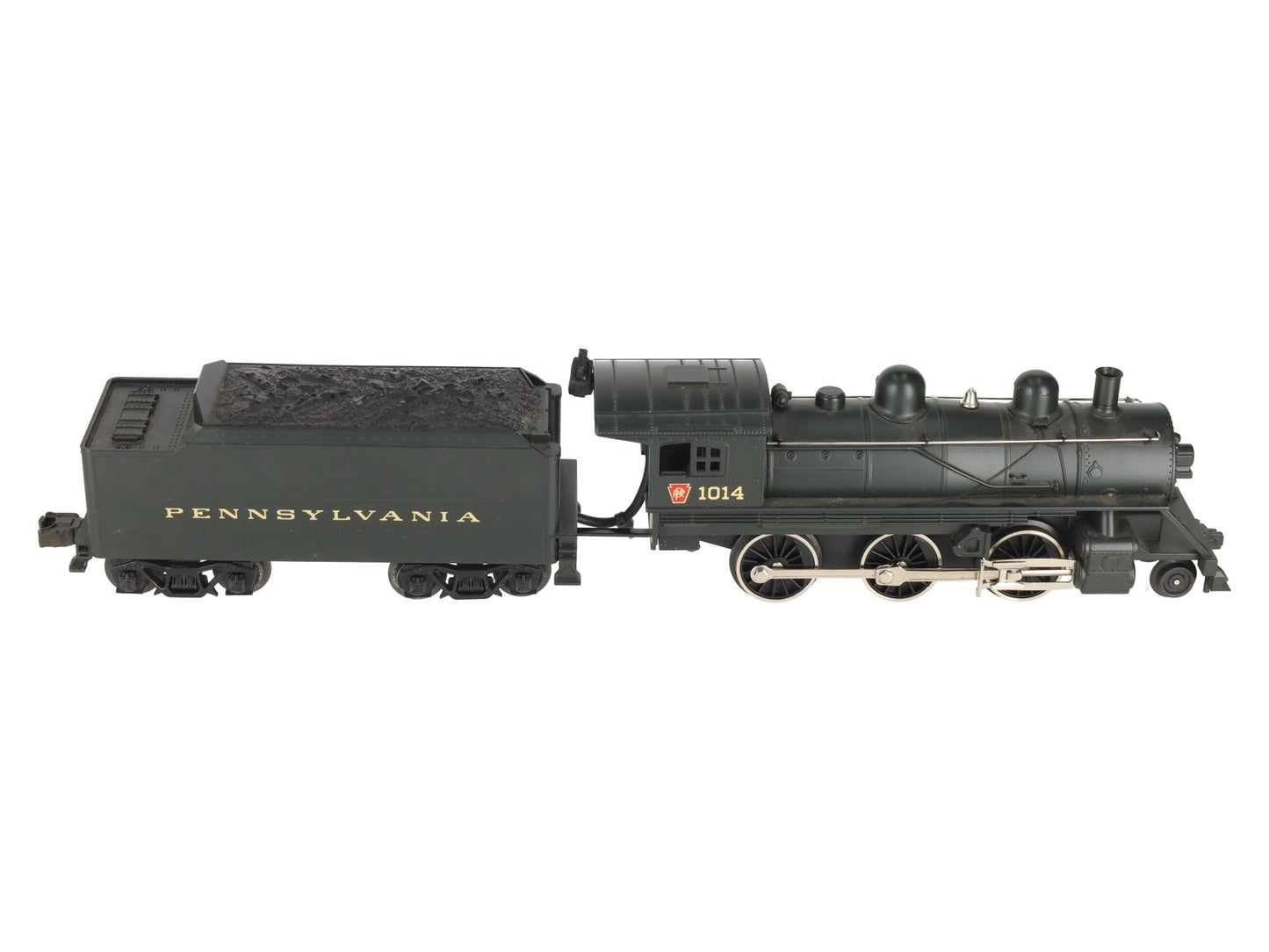 MTH 30-1148-1 Pennsylvania 2-6-0 Steam Engine And Tender w/PS1 #1014 EX/Box